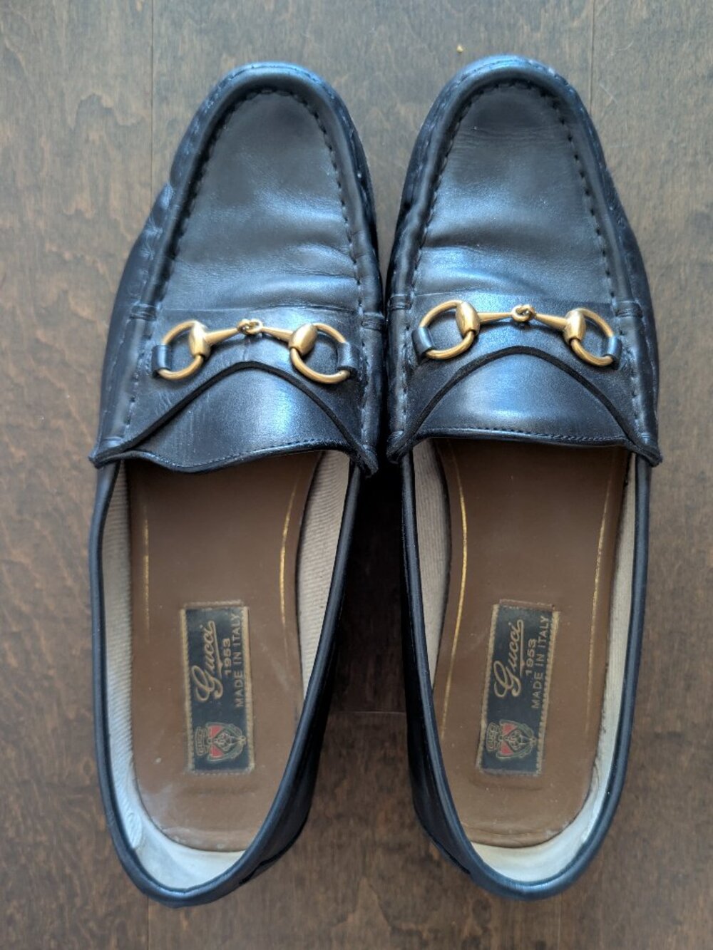 Gucci Betis Glamor Bit Loafers Nero